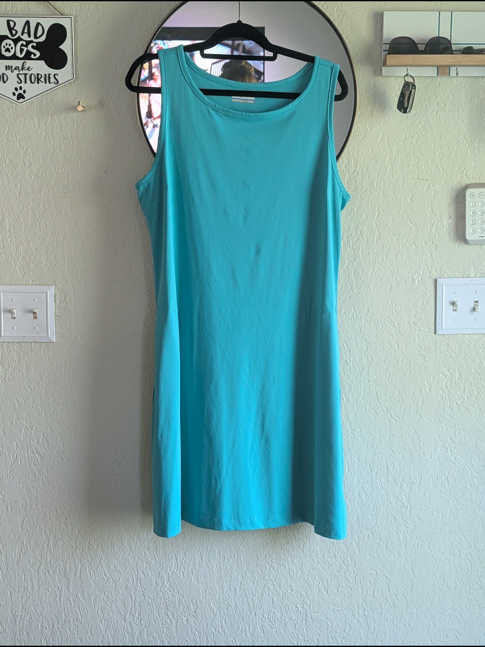 Columbia Chill Tank Dress - Turquoise